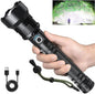 Rechargeable Flashlights 250000 Lumens, Super Bright Led Flashlight High Lumens with USB Cable, 5 Modes Waterproof Flashlight Powerful Flash Light for Camping Hiking