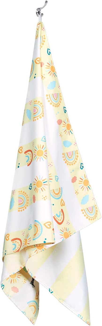 Dock & Bay Quick Drying Towel - for Sports, Gym, Travel, Yoga, Camping, Swimming - Super Absorbent, Compact, Lightweight - 100% Recycled Materials - Includes Bag - Variable Sizes