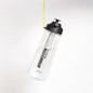Outdoor System Pressure Jet Spray Bottle 700 ML Black Versatile Bottle Sprayer: w/Jet, Shower or Mist Settings, Portable, Hand Body Wash, Heat or Tanning Face Mister, Beach, Gym, Camping, Boating