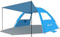 Gorich Beach Tent with Canopy - Easy Setup 3-6 Person Portable Sun Shelter, UPF 50+ UV Protection Sun Shade, Lightweight & Compact Beach Cabana for Family Travel