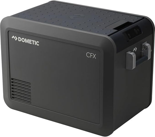 Dometic Portable Refrigerator and Freezer with ICE Maker, Powered by AC/DC or Solar