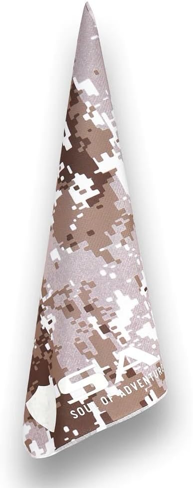 S A Cooling Performance Towel | Wet or Dry Cooling Towel for Outdoor Activities | Desert Digi Camo