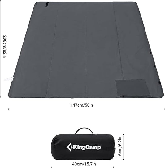 KingCamp Outdoor Blanket Waterproof Camping Blanket Beach Blanket Sandproof Beach Mat Stadium Blanket Travel Blanket Portable Picnic Blanket for Park Grass Concert Sports