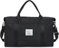 KARRESLY Travel Duffel Bag for Women,Shoulder Weekender Overnight Bag Sports Gym Tote Bag,Waterproof(Black) free size