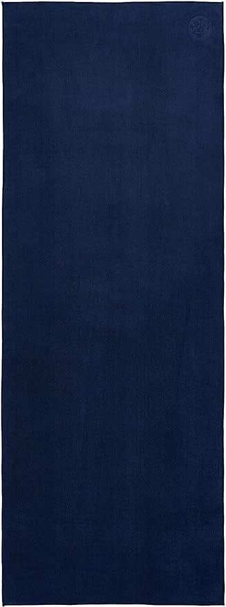 Manduka eQua Yoga Mat Towel - Quick Drying Microfiber, Lightweight, Easy for Travel, Use in Hot Yoga, Vinyasa and Power, 72 Inch (182cm)