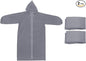 PATIKIL Rain Ponchos, Unisex Survival Raincoats, Reusable Thickened Impermeable Rain Jackets for Hiking Outdoor