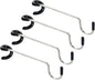 PATIKIL Camping Lantern Hook Hanger, 4 Pack Camping Equipment Non-Slip Tent Lamp Hooks Pole Hanger for Outdoor Hiking, Black