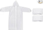 PATIKIL Rain Ponchos, Unisex Survival Raincoats, Reusable Thickened Impermeable Rain Jackets for Hiking Outdoor