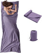 Travel and Camping Sheet Sleeping Bag Liner - Lightweight Compact and Portable Adult Sleeping Bag - Ideal for Traveling,Hostels and Camping
