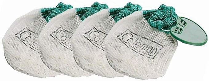 Coleman 21A134C Mantle Sock Instaclip Wire 4Pk Lantern