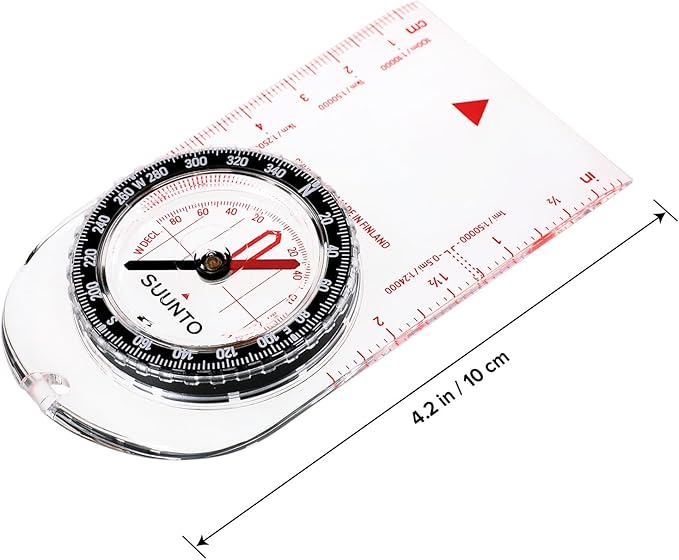 SUUNTO A-10 Compass: Compact, simple to use recreational hiking compass
