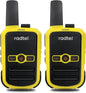 Radtel RT12 Walkie Talkies for Adults Rechargeable 2 Pack, Long Range Handheld FRS Two Way Radio 16CH Handsfree VOX for Camping Hiking (Yellow)