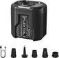 FLEXTAILGEAR 5KPa Air Mattress Pump,1000L/min Ultra Large Air Flow Air Pump for Inflatables, Rechargeable Inflatable Bed Pumps -Electric Air Pump for Kayaking Air Beds Sleeping Pads Pool Floats