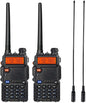 BAOFENG UV-5R Ham Radio Handheld Walkie Talkie Long Range (2 Pack)