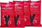 Emergency Fire Blanket for Home & Kitchen - 40"x40" Fiberglass Fire Retardant Blanket for Safety & Survival - Easy to Use Fire Suppression Blanket for House, Camping, Car, Office Pack 4.