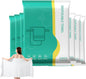Disposable Bath Towels, Portable Bath Towels for Travel, Hiking, Camping, Backpacking, Individually Packed (Size 27.5 * 55in) (55.1" x 27.5" (5 Pack))