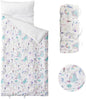 Bunnikins & Clover Toddler Nap Mat with Removable Pillow, Nap Mats for Preschool, Easy Clean Toddler Nap Pad for Kindergarten, Kids Sleeping Bag for Travel Camping