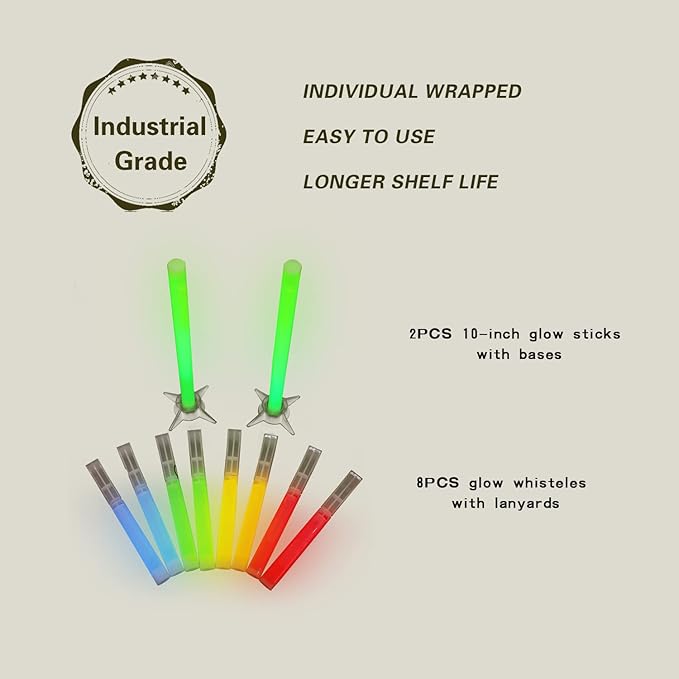 DREAM GLOW Jumbo GlowSticks