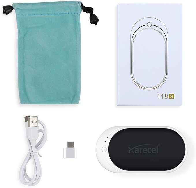 Karecel Hand Warmers Rechargeable, Electric Hand Warmer Reusable 5200mAh Portable USB Heater Hot Pocket Warmer Heat Handwarmers, Cool Winter Gifts for Men and Women Outdoors Hunting Camping