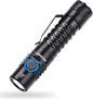 Wurkkos FC11 Flashlight Rechargeable USB C Pocket Flashlight, Max 1300 Lumen Ultra Bright Flashlight, Magnetic Flashlight IP68 Waterproof Flashlight for Camping Hiking Repairing (519A-5000K)