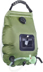 Solar Portable Shower Bag, 5 Gal/20L Compact Outdoor Heating Camping Shower Bag with On-Off Switchable Shower Head&Removable Hose Suitable for Camping, Hiking, Travel, Beach Swimming