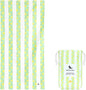 Dock & Bay Quick Drying Towel - for Sports, Gym, Travel, Yoga, Camping, Swimming - Super Absorbent, Compact, Lightweight - 100% Recycled Materials - Includes Bag - Variable Sizes