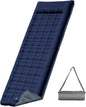 Sleeping Pad for Camping, Thick 4.7 Inch Ultralight Inflatable Sleeping Mat with Built-in Pump,Portable Air Mattress with Pillow for Camping, Backpacking, Hiking,Tent,Dark Blue