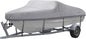 NEXCOVER Trailerable Boat Cover, Length: 20’-23’ Beam Width: up to 100”, Waterproof Heavy Duty Cover, Fits V-Hull, TRI-Hull, Runabout, Pro-Style, Bass Boat, Storage Bag & Tightening Straps Included.