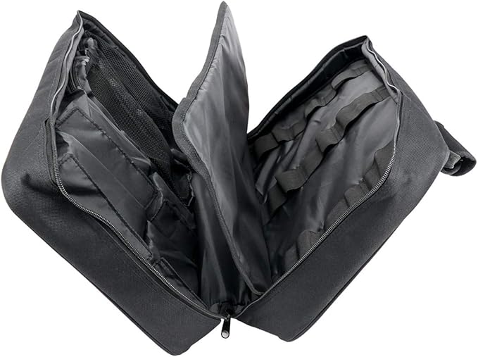 Retevis Two Way Radio Carrying Case, Carrying Pouch Compatible H-777 RT22 RT22S RT21RT68 RT29 Baofeng Motorola Midland pxton Walkie Talkies Outdoor Storage Travel Handbag (1 Pack)