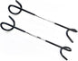Camping Lantern Hook Hanger Tent Light Outdoor Lamp Hanger Big Non-Slip for Camping Hiking - 2pcs