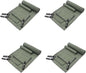 Eunzel 4 Set Quick Dry Camping Towel, Microfiber Travel Towel Super Absorbent Fast Drying Towel for Camping, Beach, Gym, Backpacking & Swimming(Four 3-Piece Towel Sets, Army Green)