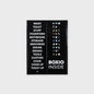BOXIO - Stickers: 26 Weatherproof Self-Adhesive Labels for BOXIO Toilet, Wash, Cook, Solo Perfect as Organiser for Camping, Outdoor, Household - Waterproof, Photo Stickers, Labels, Stickers, 5x1 cm