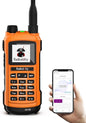 [Chirp & APP Programming] Radioddity GS-5B Dual Band Ham Radio Handheld, BT APP Programming Long Range Two Way Radio, Dual PTT, 2000mAh USB Rechargeable Battery & High Gain Antenna