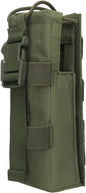 Tactical Molle Radio Holster Holder Case Military Heavy Duty Radios Holster Bag for AR-152 AN/PRC-152 148 UV-25 Two Ways Walkie Talkies Adjustable Storage