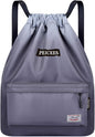 Peicees Waterproof Drawstring Sport Bag Lightweight Sackpack Backpack for Men and Women