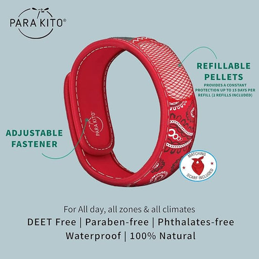 PARA'KITO Bundle - 1 Adult Wristband | 1 Bandana
