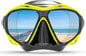 COPOZZ Adult Scuba Mask, Dive Mask Anti Fog Snorkeling Scuba Diving Glasses, Great Seal Free Diving Tempered Glass Mask Goggles