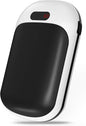 Portable Hand Warmers, 10000mAh Rechargeable Electric Hand Warmer and Power Bank, Pocket Size, Double-Sided Heating, 3 Heat Levels Up to 131℉, 12hrs Long Lasting, Winter Gift for Men Women