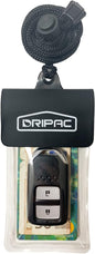 DRIPAC Waterproof Car Key FOB Case Waterproof Wallet Waterproof Holder Pouch For Key ID Badge Credit Card Money（Black）
