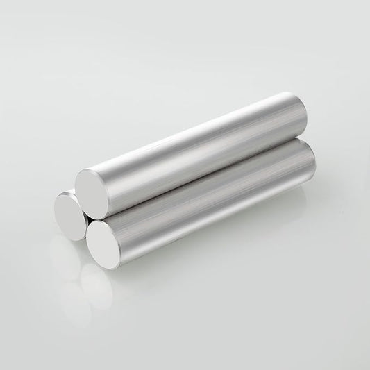 3 Pieces 99.99％ Magnesium Metal Rod, High Purity Mg Bar for Fire Starter, Survival Emergency, Sparks Accessory for Outdoor Travel Camping Hiking 3.5" Long x 0.63" Diameter (900mm x 16mm)