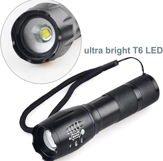 Outdoor 1000 Lumen Zoomable Flash Light G700 Tactical XML T6 LED