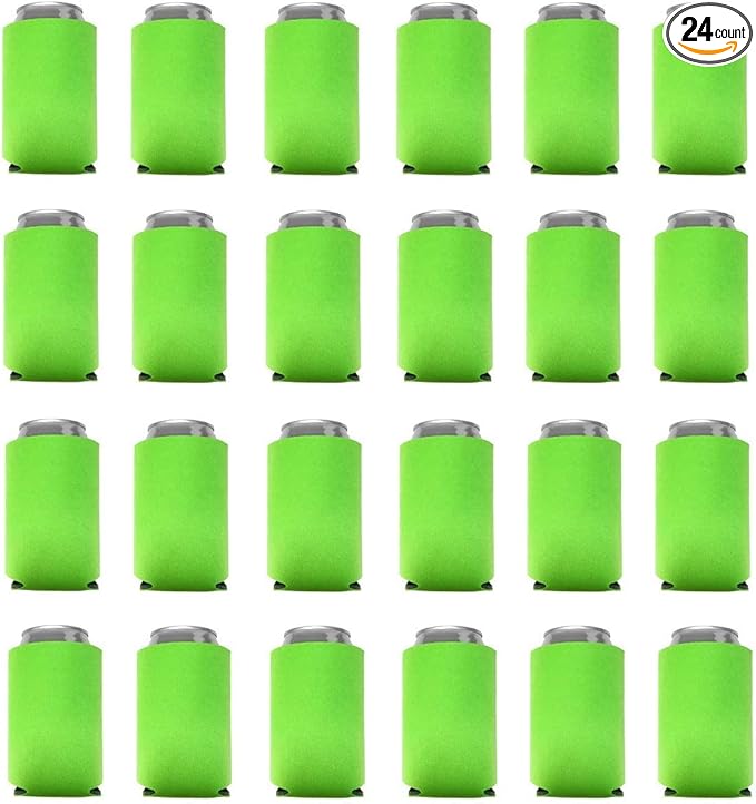 Can Cooler Sleeves Blank Poly Foam