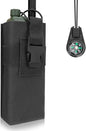BAOFENG Radio Hoster Molle Radio Pouch Tactical Radio Holder Radio Case Molle Radio Bag Nylon for AR-152 UV-25 AN/PRC 148 152Two Way Radio Walkie Talkies Adjustable Storage