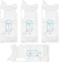 Dohia Disposable Urinal Bag 700ml Emergency Portable Urine Bag Travel Urinal Bag Unisex Pee Bag Vomit Bag D1-2307-YJND