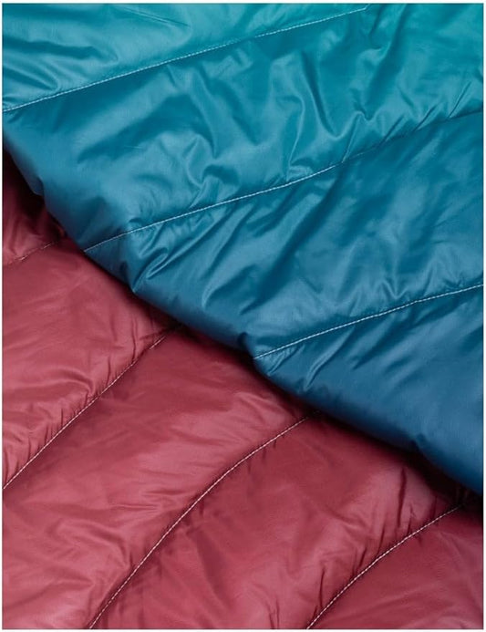 Rumpl Original Puffy Blanket - Warm Puffy Camping Blanket, 100% Recycled Polyester Insulation, Lightweight, Packable, Water-Resistant, Outdoor Puffer Blanket, 52"x75", Arizona Fade