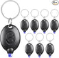 8 Pack Ultra Bright Blue Light Keychain Flashlight, Mini Blue LED Keychain Flashlight, Blue Keychain Flashlight for Night Observation