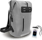 Waterproof Backpack，Heavy Duty Hiking Backpack，35/55/85L dry bag backpack waterproof for Men，Roll-Top Closure，for Kayaking, Travel, Hiking, Fishing, Camping, Motorcycles (grey, 55L)