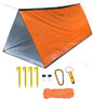 Emergency Tent, 2 Person Tube Tent Survival Shelter, Ultralight Survival Tent Emergency Shelter Use as Survival Gear Space Blanket for Camping, Hiking