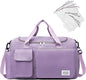 NPBAG Women Travel Duffel, Multi Functional Large Expandable Weekender Carry-on Tote, Gym Workout Overnight Bag, Mommy Hospital Bag for Labor and Delivery