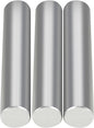 3 Pieces 99.99％ Magnesium Metal Rod, High Purity Mg Bar for Fire Starter, Survival Emergency, Sparks Accessory for Outdoor Travel Camping Hiking 3.5" Long x 0.63" Diameter (900mm x 16mm)